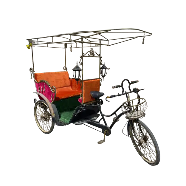 Indian Theme Ricksaw Wedding Cart