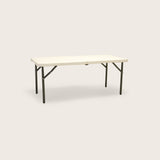 Kids Foldable Rectangular Table - White