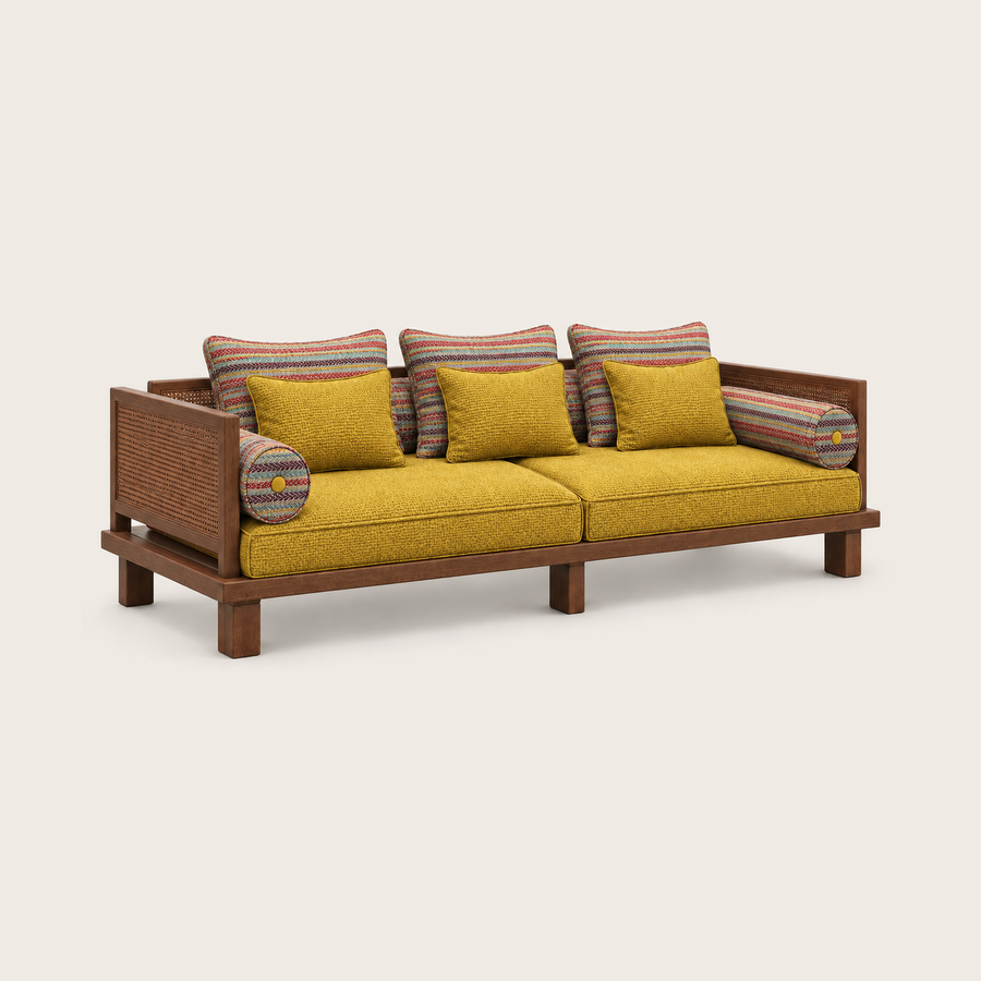 Shams Three Seater Sofa