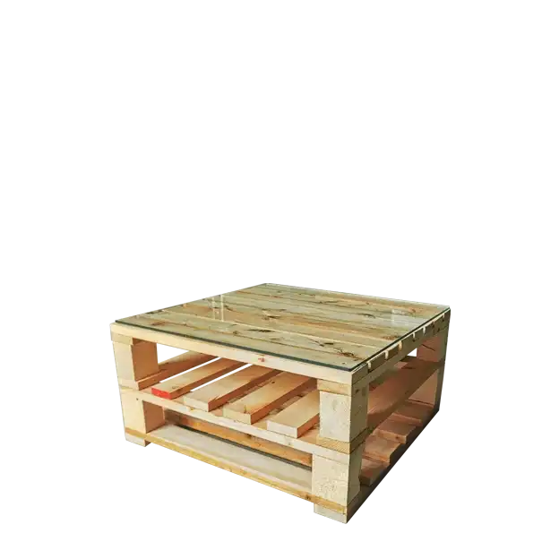 60x60 Wooden Pallet Coffee Table ATHOOR-SKU-000130