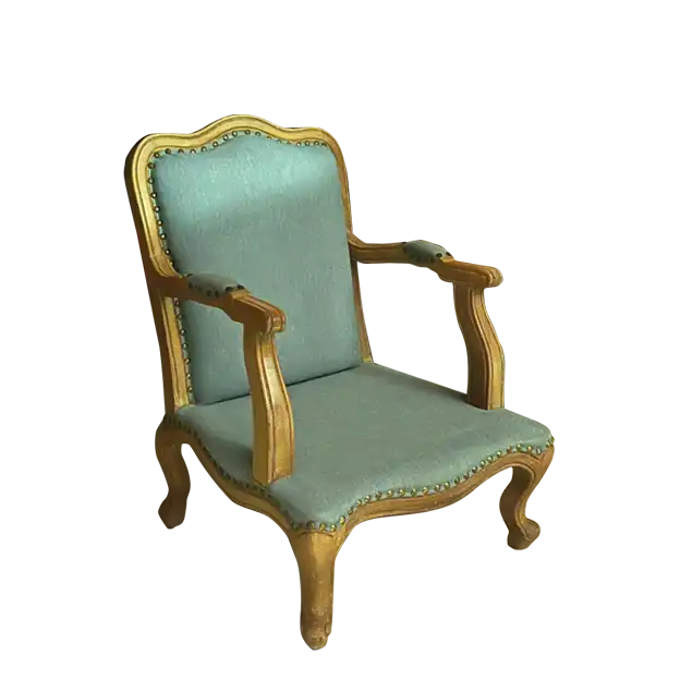Mint Green Accent Chair Sofa with Arm Rest  ATHOOR-SKU-000762