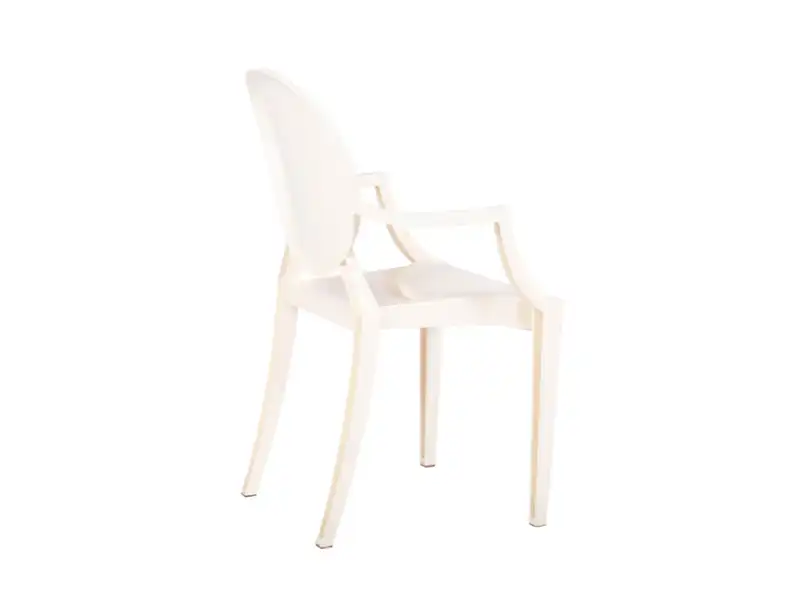 Victoria Ghost Milk Armchair for rent