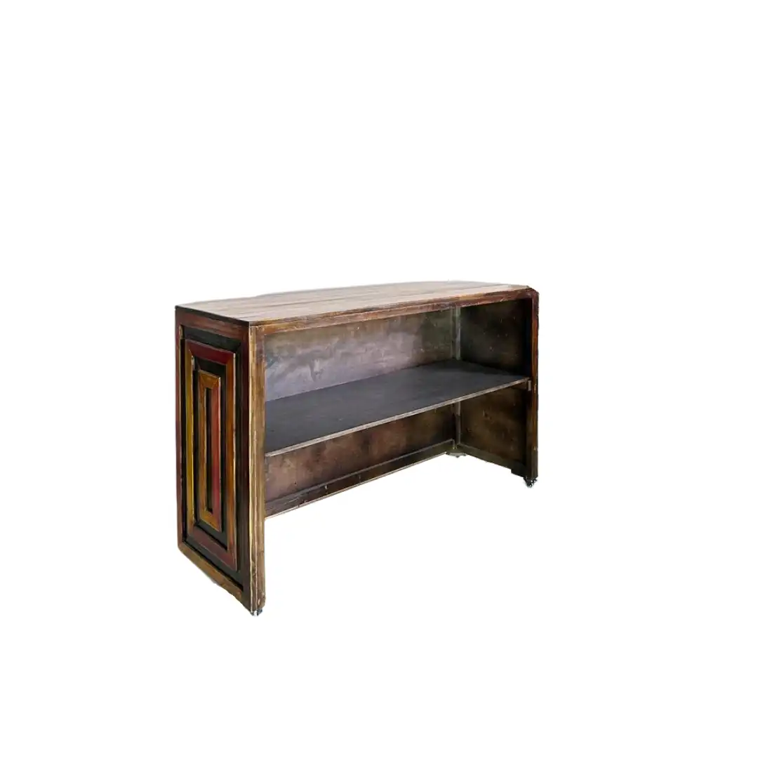 Labyrinth Wooden Bar Counter for rent