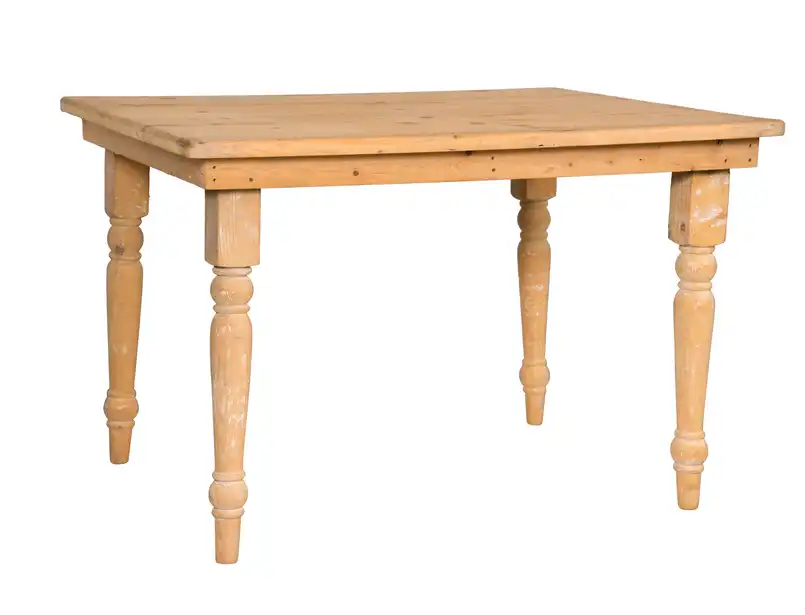 1.2 Meter Rustic Table - Natural for rent