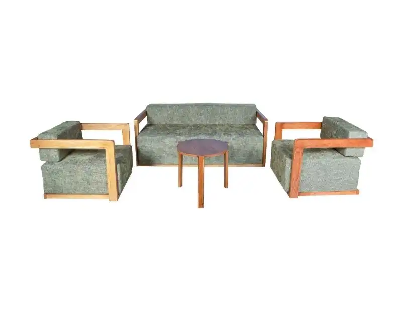 Oakridge Two Seater Sofa - Green for rent