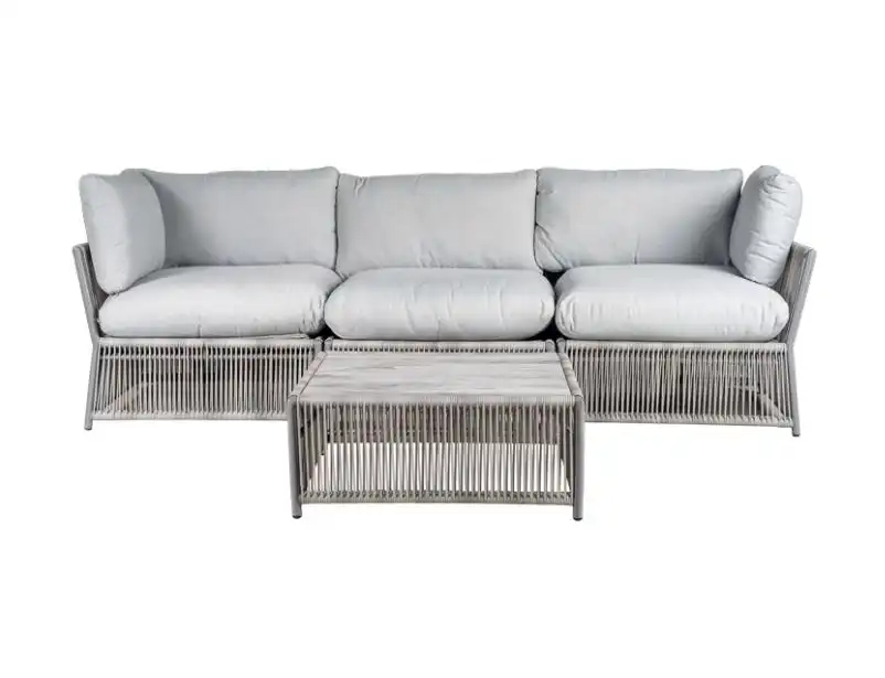 String Three Seater Sofa - Gray for rent