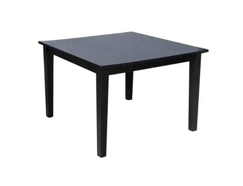 Alba Square Table - Black (4pax) for rent