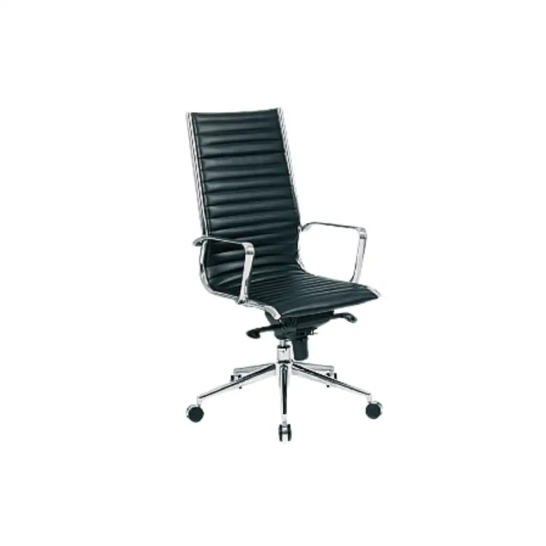 Black Leather Office Chair ATHOOR-SKU-000816