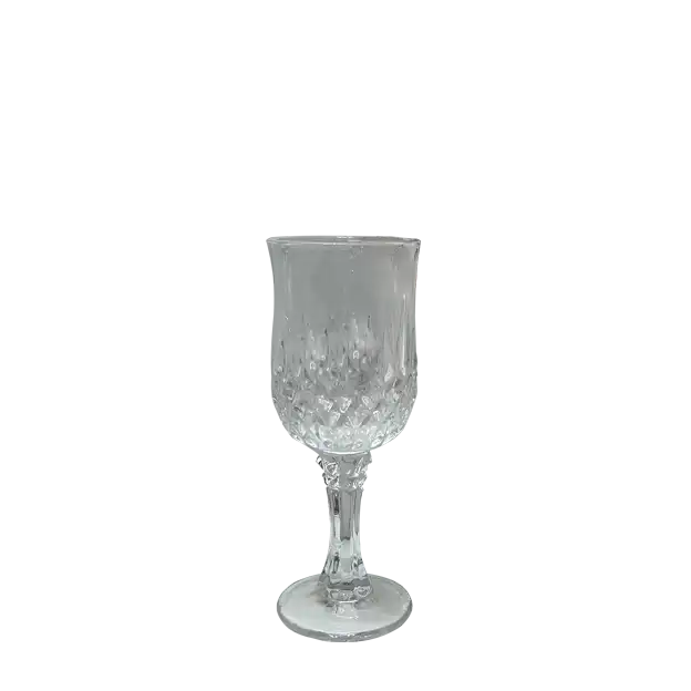 Crystal with Round Stand Candle Holder for rent