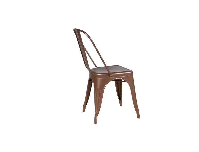 Metal Chair - Brown for rent