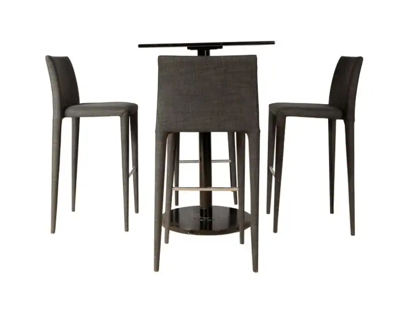 Windsor Bar Stool - Grey for rent