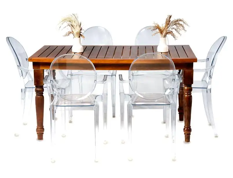 1.6 Meters Rustic Dining Table for rent