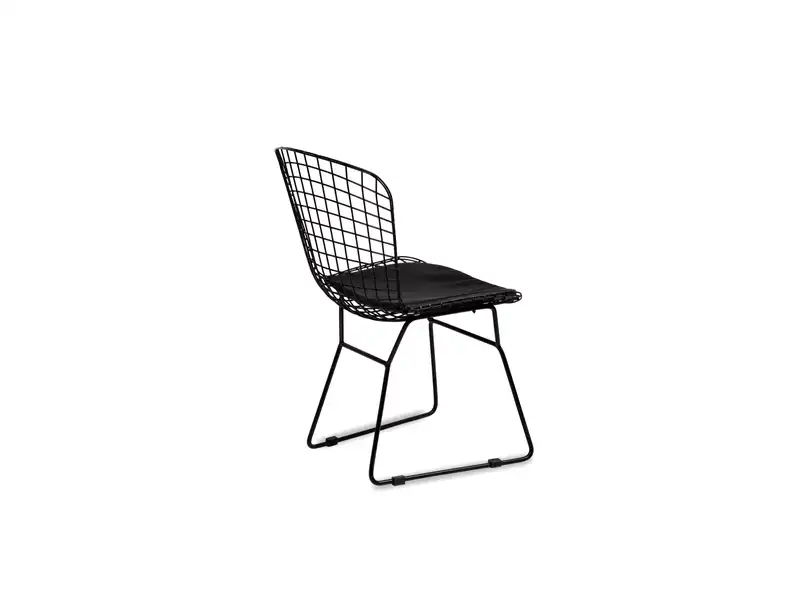 Mesh Metal Black Chair for rent