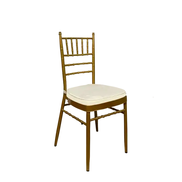 Chiavari Chair Golden-Beige Cushion