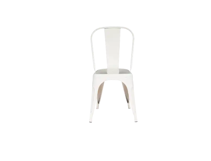 Metal Chair - White for rent