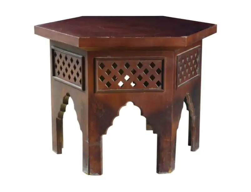 Arabic Mashrabiya Coffee Table - Dark