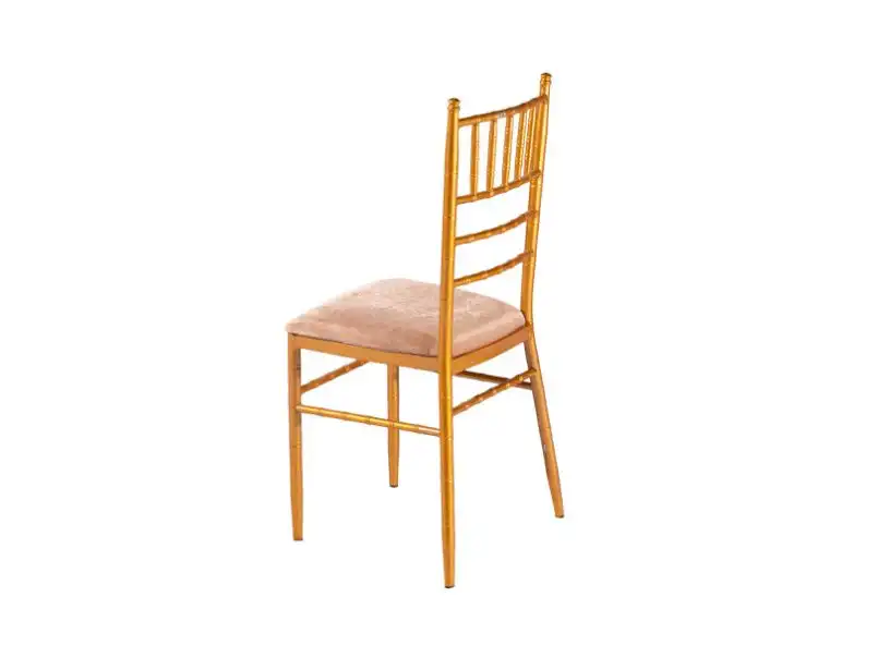 Chiavari Gold Chair - Velvet Cushion for rent