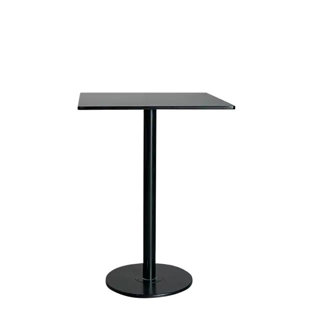 Square Top Black Cocktail Table