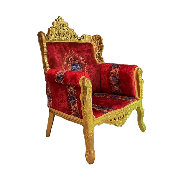 Kings Throne Antique Chair