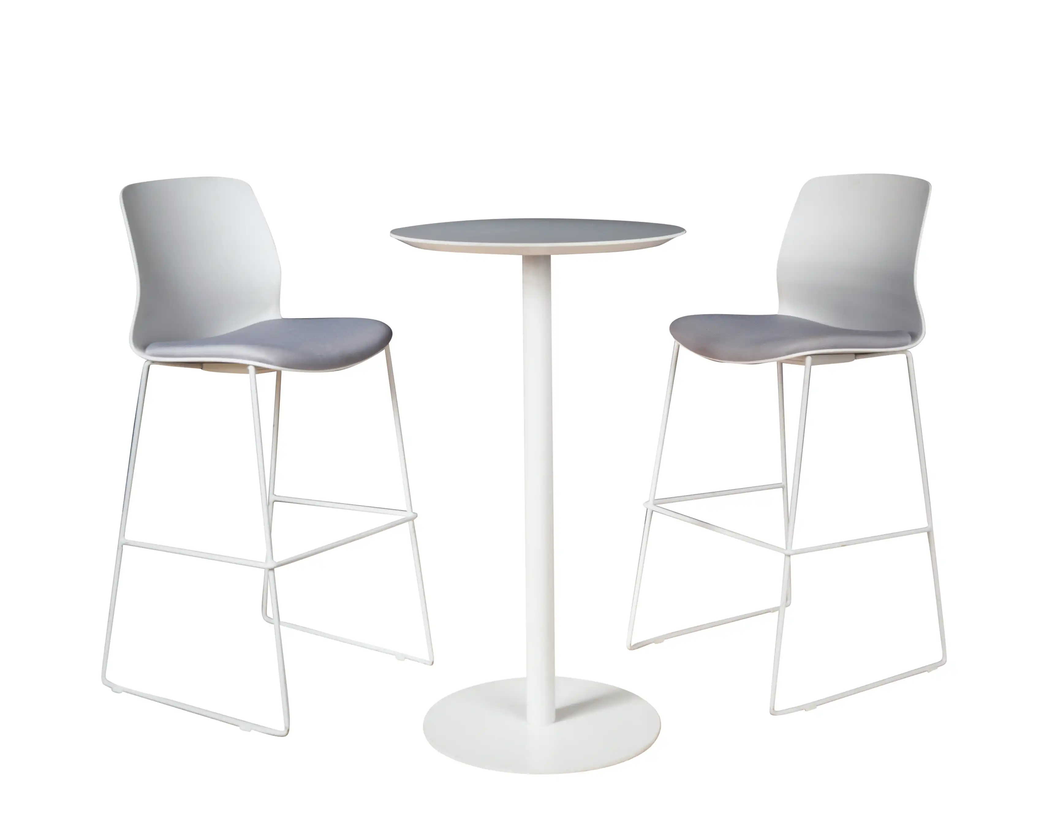 Wired Bar stool - white for rent