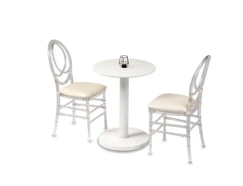 Round Dining Table- White for rent