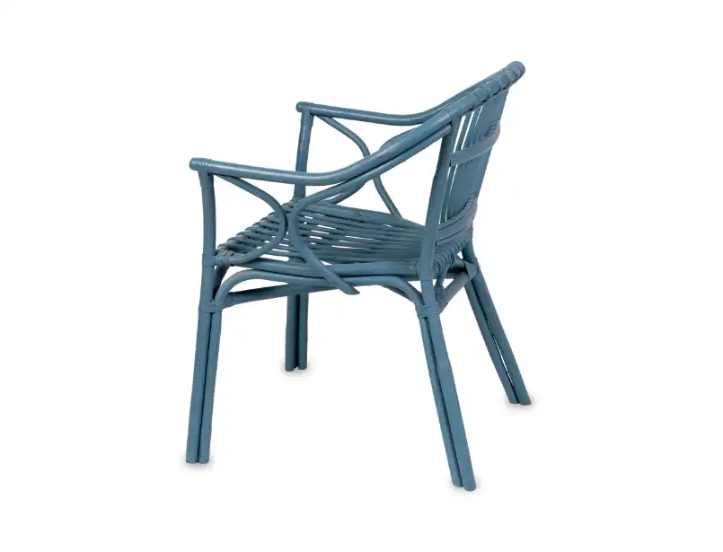 Bamboo Chairs- Blue for rent