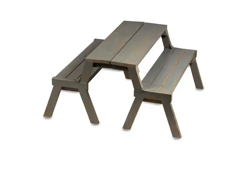 Kids Picnic Bench - Gray