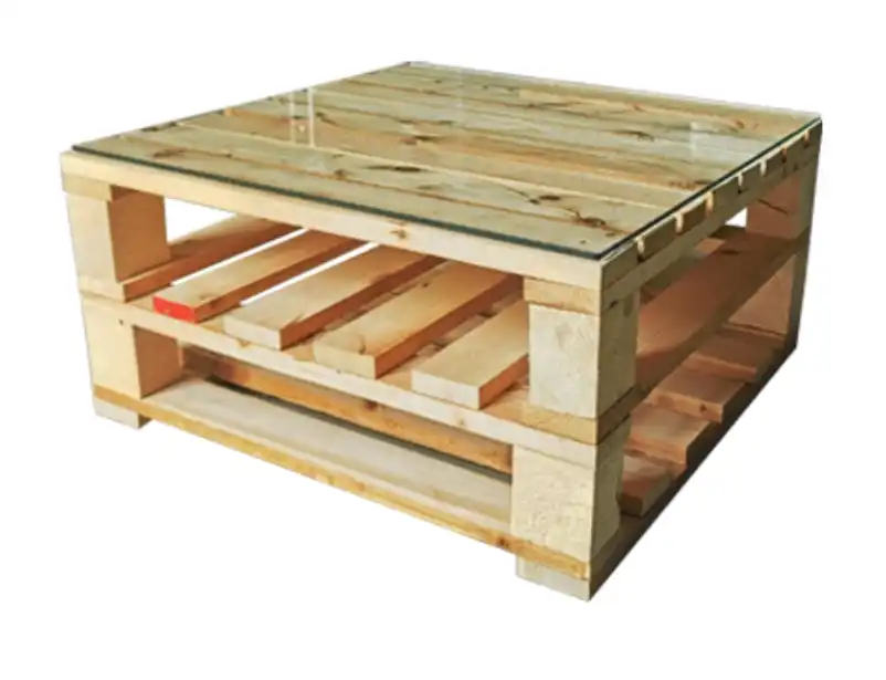 Wooden Pallet Coffee Table 80x80