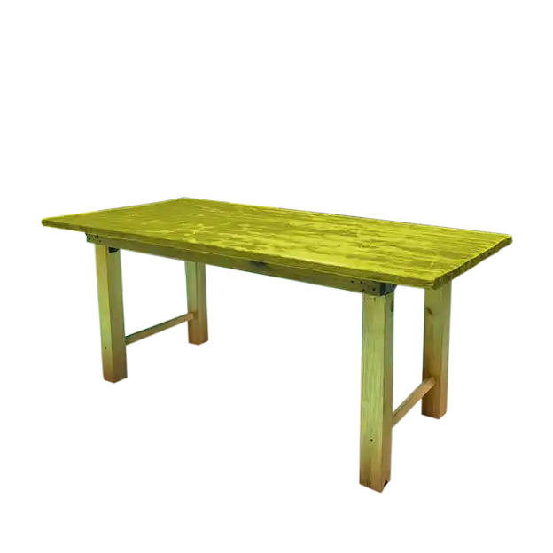 Buffet Rustic Dining Table for rent