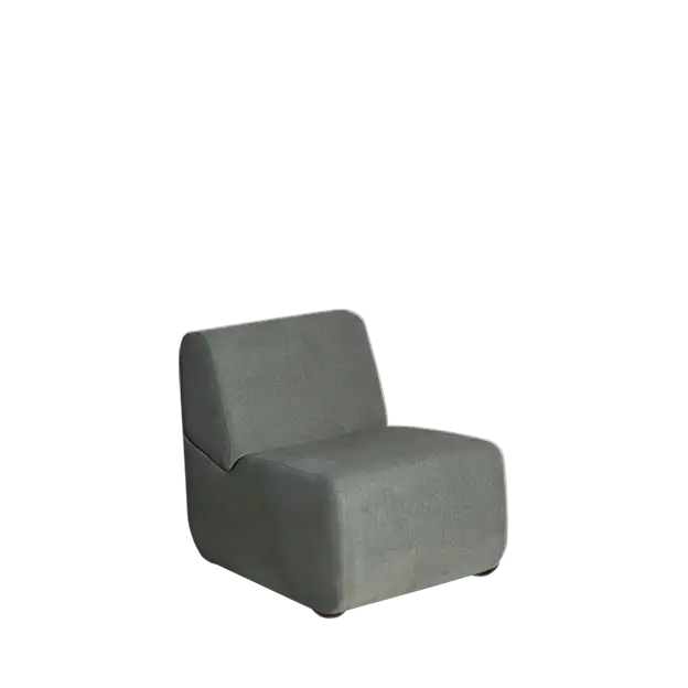 Single Seater Grey Sofa ATHOOR-SKU-000225