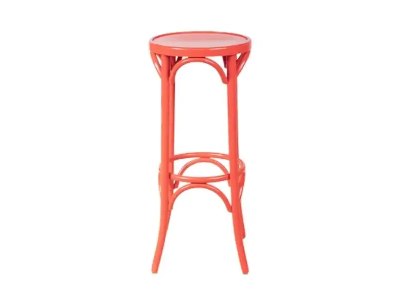 Bentwood Bar stool - Red for rent