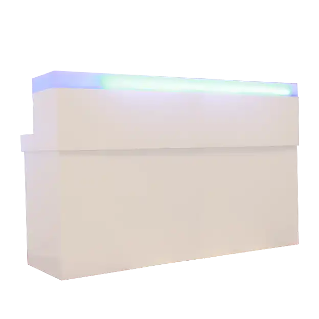 2.5 Meters LED Wooden Bar Counter for rent
