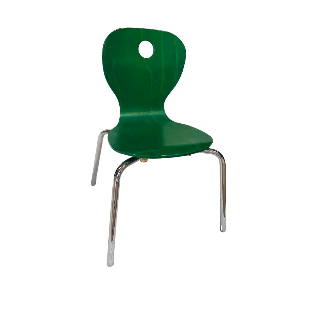 Kids Wooden Chair - Green