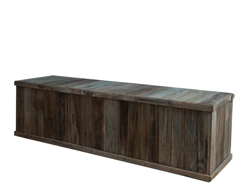 Rustic Three Seater Ottoman for rent