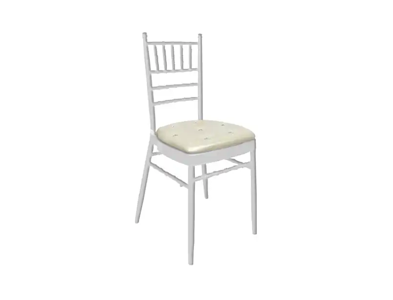 Chiavari White Chair for rent