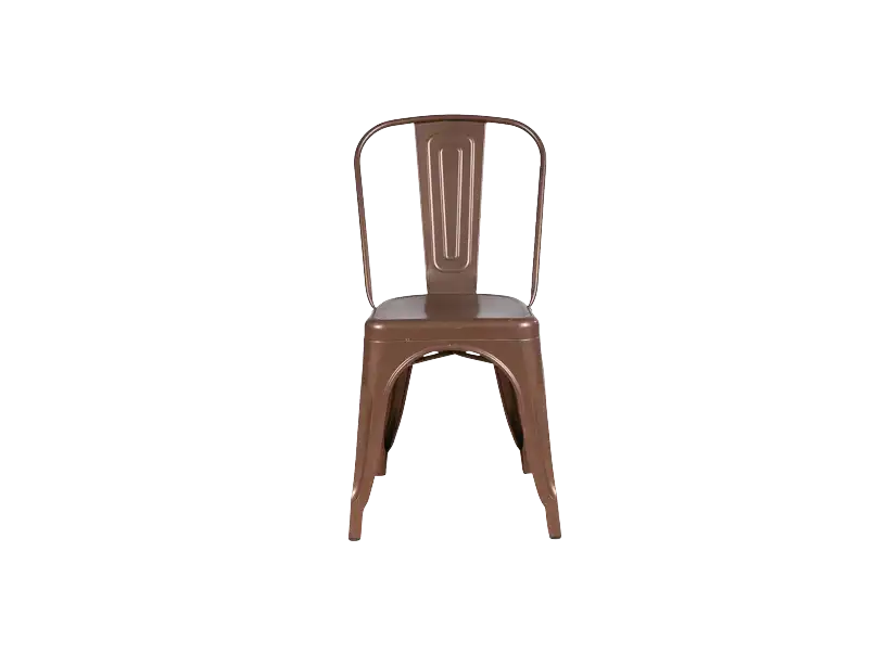 Metal Chair - Brown for rent