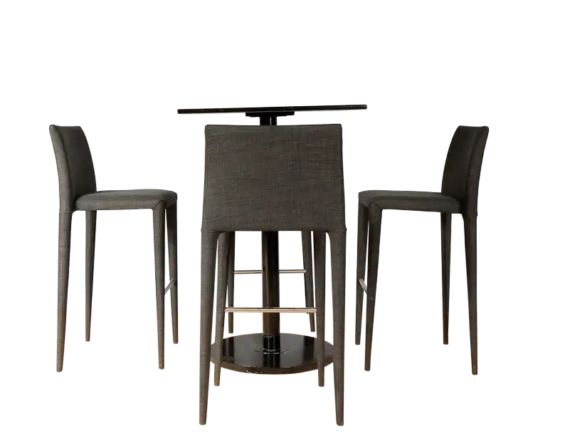 Windsor Bar Stool - Grey for rent