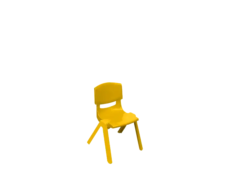 Kids Chair - Yellow