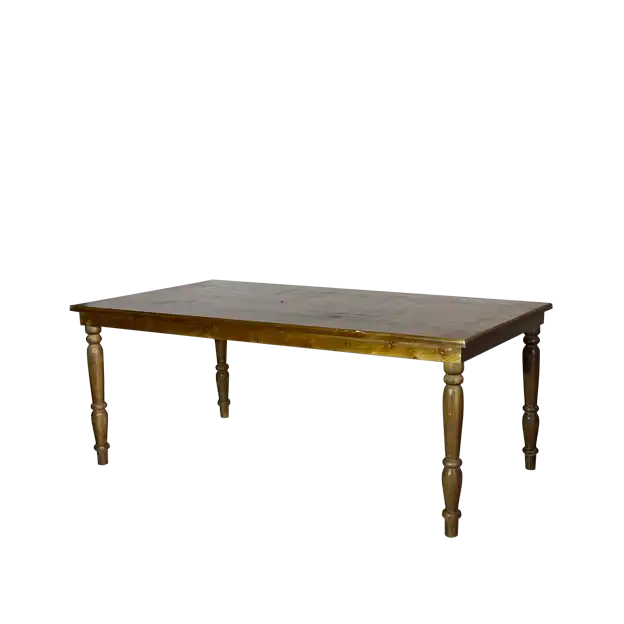 2 Meters Rustic Dining Table for rent