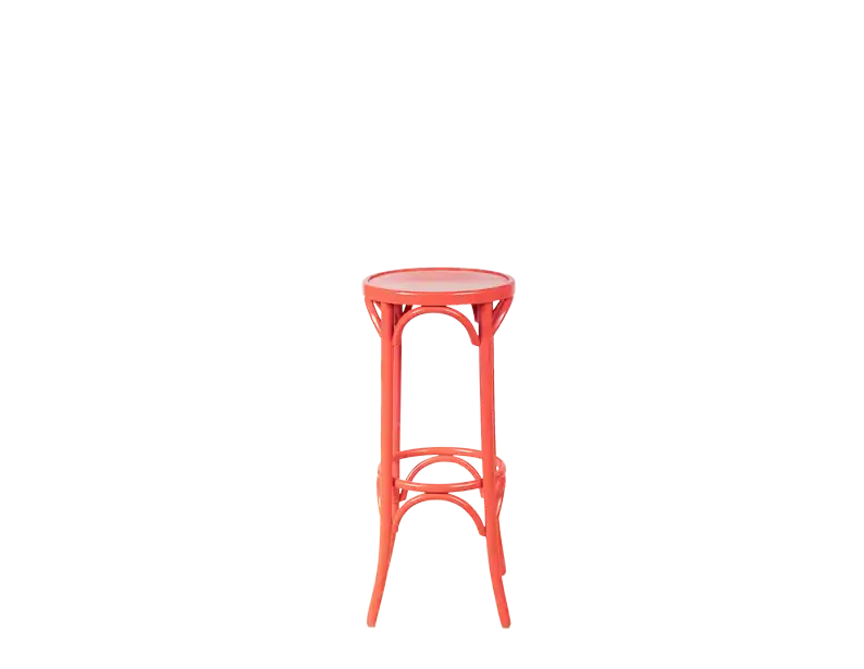 Bentwood Bar stool - Red for rent