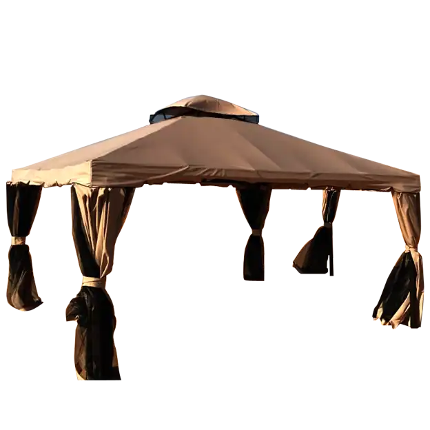 4x4 Outdoor Brown Tent