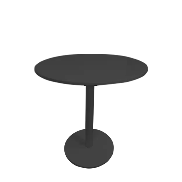Round Top Dining Table (Black)