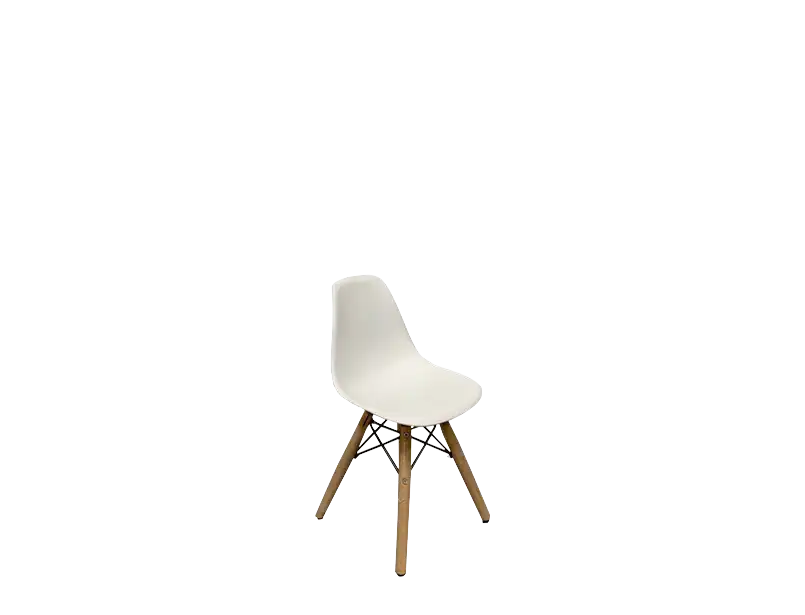 Kids Scandi Chair - White