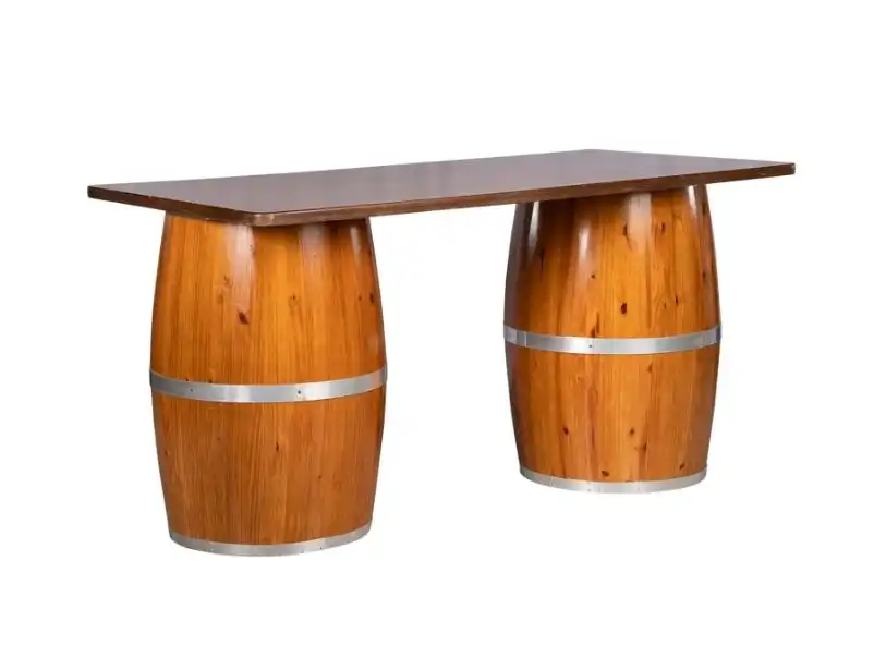 Wine Barrel High Table