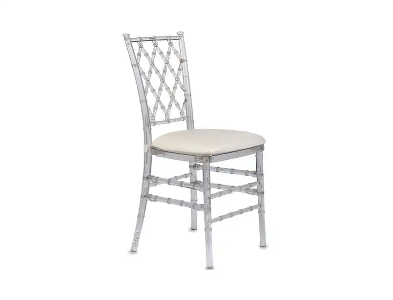 Acrylic Chiavari Crisscross Chair