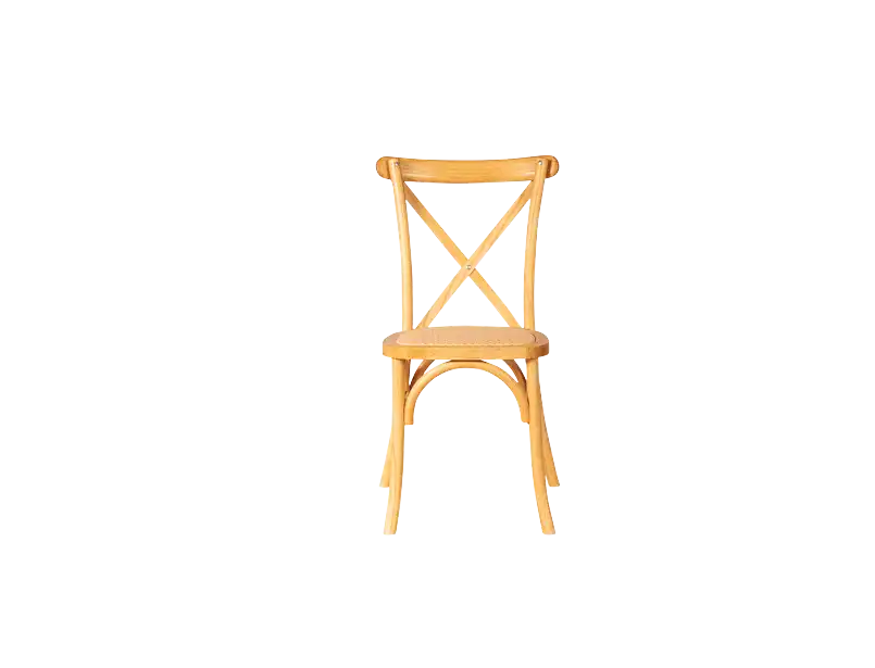 Cross Back Chair - Light for rent