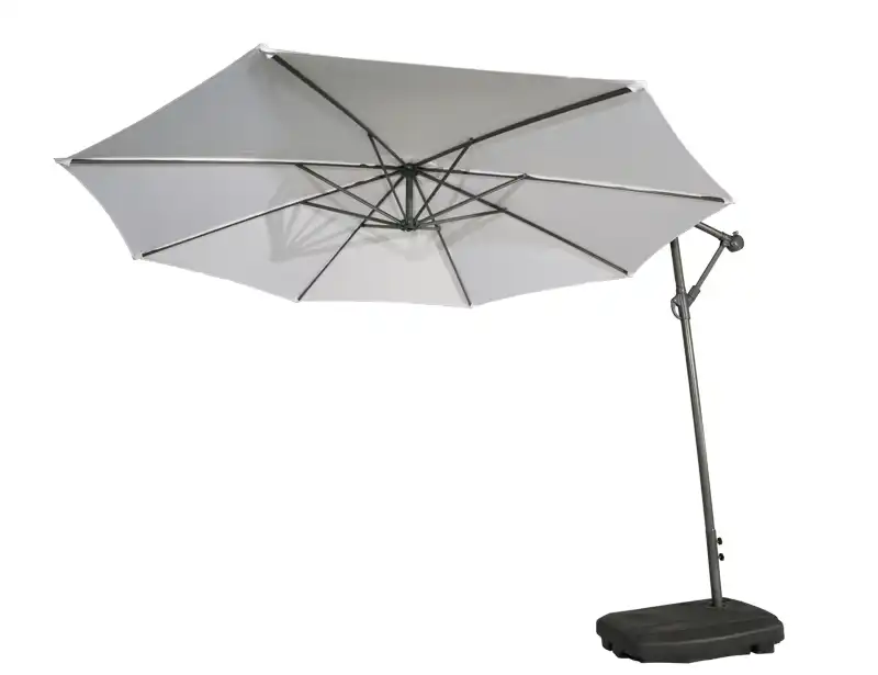 Canteliver Outdoor Umbrella - White for rent