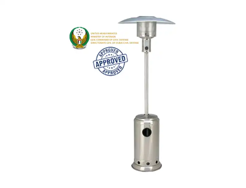 Outdoor Mushroom Heater - Stainless Steel