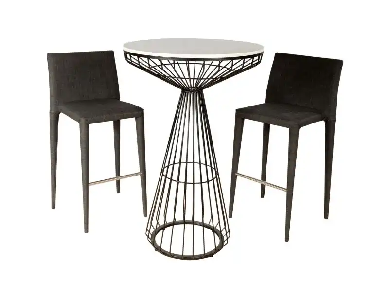 Windsor Bar Stool - Grey for rent