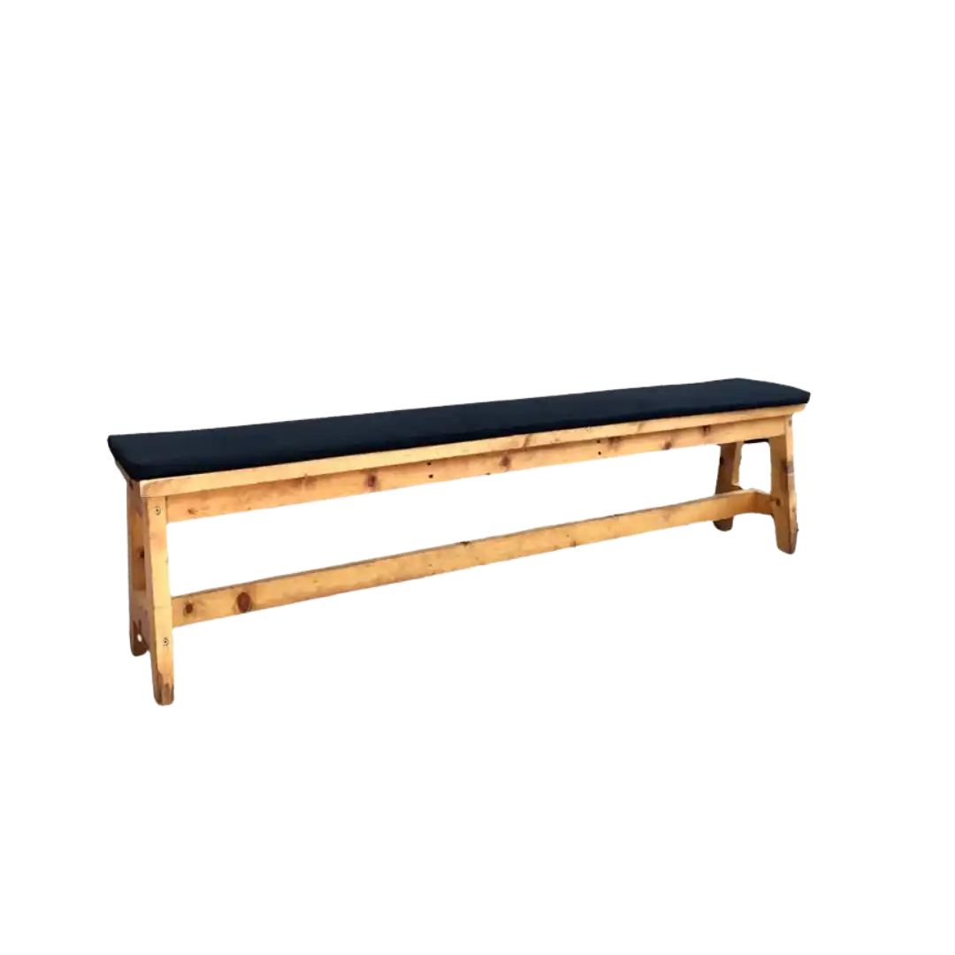 Long Bench Retro Style for rent